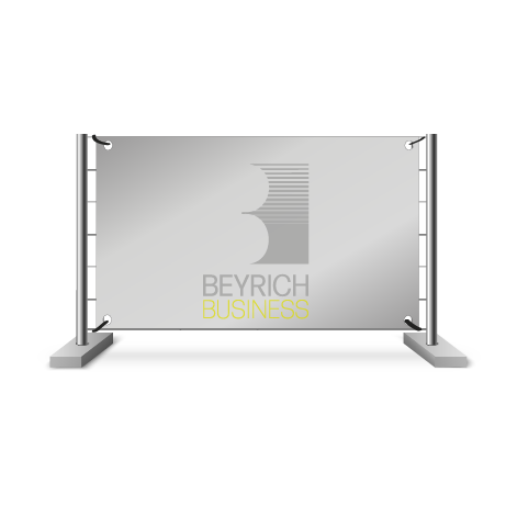 Bauzaunbanner | B 340 cm x H 173 cm | einseitig bedruckt