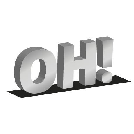 3D-DEKOBUCHSTABEN Sonderproduktion