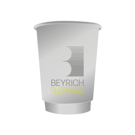 Pappbecher BIO | 200 ml doppelwandig | rundum bedruckt