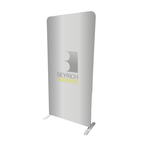 Aufsteller ZIPP ECO | B 100 cm x H 200,9 cm | bedruckt